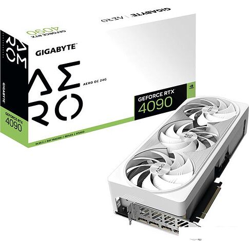 Видеокарта Gigabyte GeForce RTX 4090 Aero OC 24G GV-N4090AERO OC-24GD