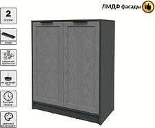 Тумба Интерлиния Концепт Тренд КТ-Т84 (антрацит/дуб серый)