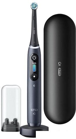 Электрическая зубная щетка Oral-B iO 8n (черный, 1 насадка)