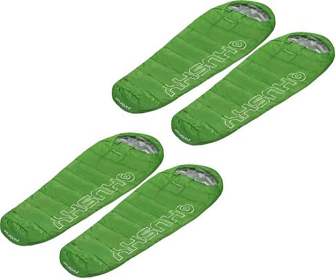 Спальный мешок Sundays Husky ZC-SB101 (4шт, зеленый/темно-синий)
