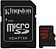 Карта памяти Kingston microSDXC UHS-I U3 (Class 10) 64GB (SDCA3/64GB)