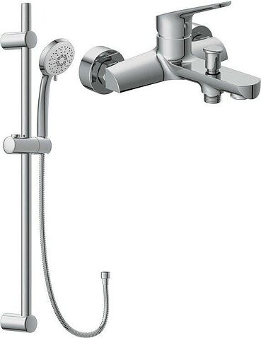 Душевой гарнитур  Cersanit Flavis 63035 + Vibe 63067