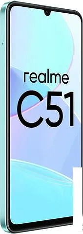 Смартфон Realme C51 RMX3830 6GB/256GB (мятно-зеленый)
