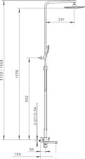 Душевая система Gappo G2417-6