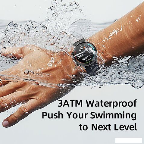 Умные часы QCY Active GT (серебристый)