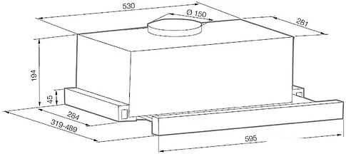 Кухонная вытяжка Graude DHF 60.0 W