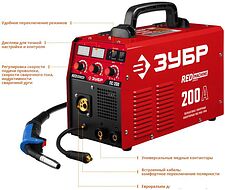 Сварочный инвертор Зубр ПС-200 Сварочный инвертор Зубр ПС-200