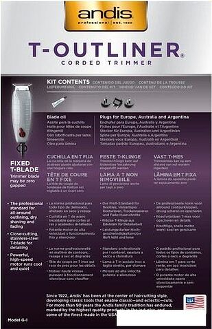 Машинка для стрижки Andis T-Outliner G-I