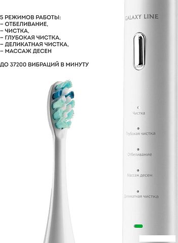 Электрическая зубная щетка Galaxy Line GL 4983 (белый)