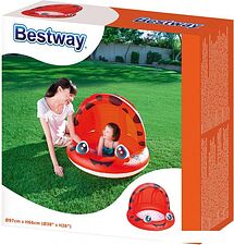 Надувной бассейн Bestway 52189 (97х66) (красный)