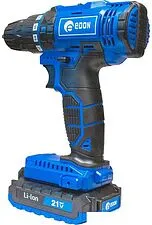 Дрель-шуруповерт Edon AD-21E (с 2-мя АКБ, кейс)