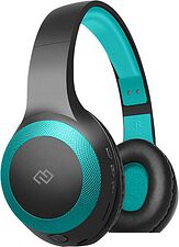 Наушники Digma BT-15 (черный/голубой)