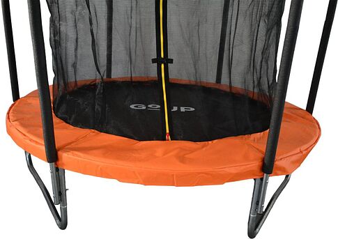Батут GoUP Elite 6FT (с сеткой, оранжевый)