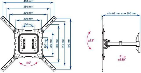 Кронштейн Kromax DIX-17