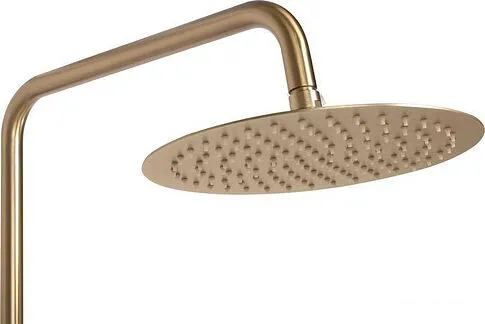 Душевая система  Rea Lungo matt gold REA-P6604