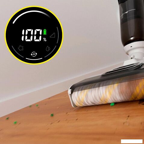 Вертикальный моющий пылесос Karcher FCV 4 Dry Extra 1.056-136.0