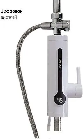Проточный электрический водонагреватель кран+душ Pioneer WH657SH