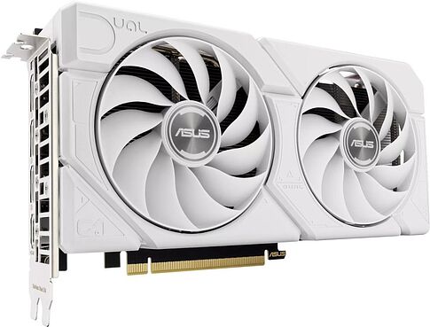 Видеокарта ASUS Dual GeForce RTX 4060 Ti Evo White OC Edition 8GB GDDR6 DUAL-RTX4060TI-O8G-EVO-WHITE