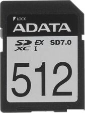 Карта памяти ADATA Premier Extreme SDXC SD 7.0 512GB ASD512GEX3L1-C