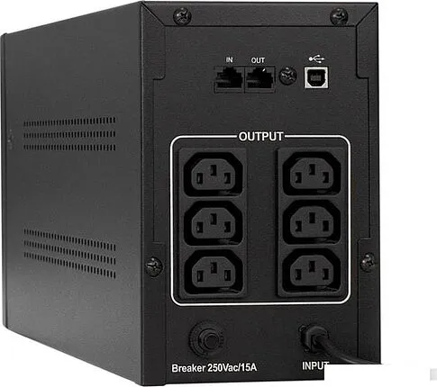 Источник бесперебойного питания ExeGate SpecialPro UNB-1500.LED.AVR.C13.RJ.USB