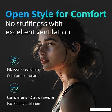 Наушники QCY Crossky GTR2 (бежевый)