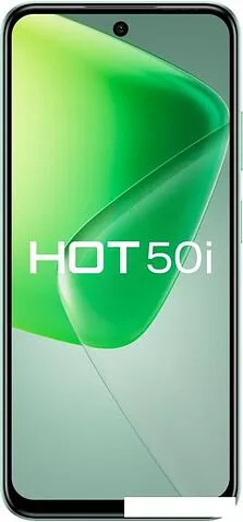 Смартфон Infinix Hot 50i X6531 6GB/128GB (зеленый шалфей)