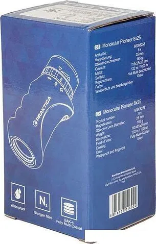 Монокуляр Praktica Pioneer 8x25 WP 60008258