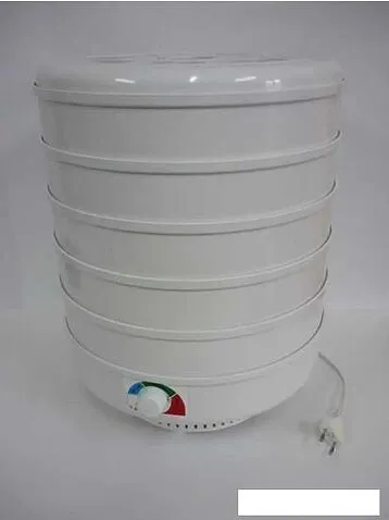 Сушилка для овощей и фруктов Спектр-Прибор Ветерок-5 (5 поддонов, белый)