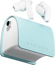 Наушники Haylou T87 Lady Bag (белый/бирюзовый, с цепочкой) Наушники Haylou T87 Lady Bag (белый/бирюзовый, с цепочкой)