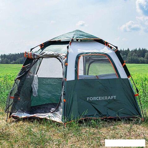 Кемпинговая палатка ForceKraft FK-TENT-1 (зеленый)