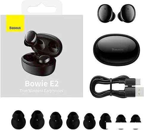 Наушники Baseus Bowie E2 (черный)