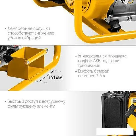 Бензиновый генератор Steher GS-4500Е