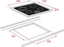Варочная панель TEKA TB 6315