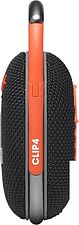 Беспроводная колонка JBL Clip 4 (черный/оранжевый) Беспроводная колонка JBL Clip 4 (черный/оранжевый)