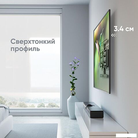 Кронштейн для телевизора Onkron SM6 (черный)