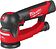Эксцентриковая шлифмашина Milwaukee M12 FSDR75-202B 4933498233 (с 2-мя АКБ, сумка)