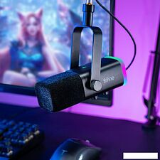 Проводной микрофон FIFINE AM8T (черный)