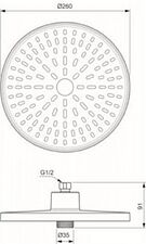 Душевая лейка Ideal Standard BD581AA (хром)