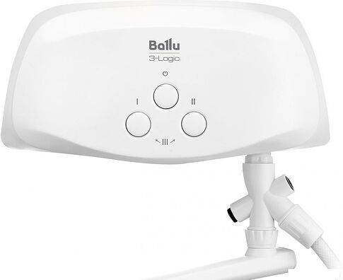 Проточный электрический водонагреватель кран+душ Ballu 3-Logic TS 5.5 кВт (кран+душ)