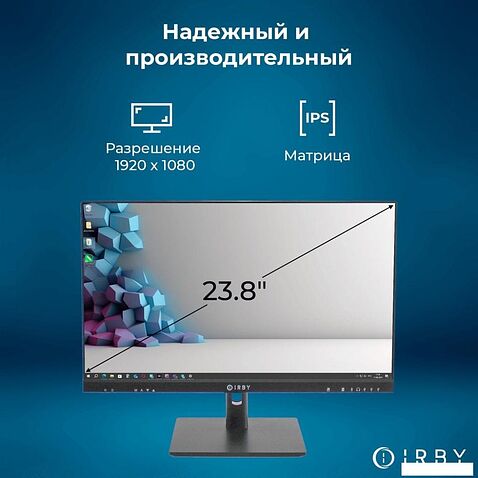 Моноблок IRBY Pro 24 V3-B-i3121-16-0-1-N-H610-030