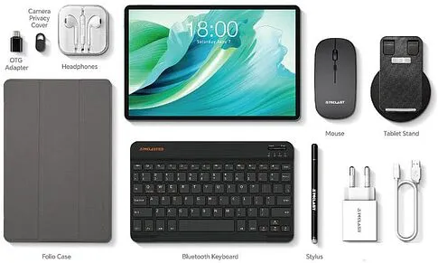 Планшет Teclast P30T 4GB/128GB (с аксессуарами, серый)