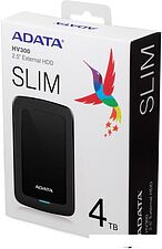Внешний жесткий диск A-Data HV300 AHV300-4TU31-CBK 4TB (черный) Внешний жесткий диск A-Data HV300 AHV300-4TU31-CBK 4TB (черный)