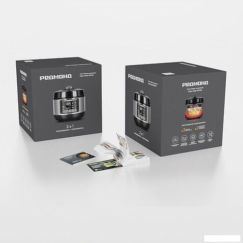 Мультиварка-скороварка Redmond (Редмонд) Fast Chef MP114 (черный)