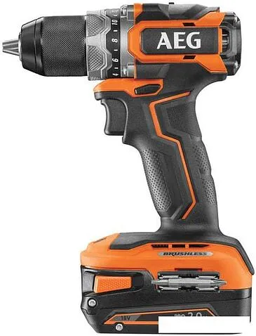 Дрель-шуруповерт AEG Powertools BS 18SBL-202C 4935472277 (с 2-мя АКБ, кейс)
