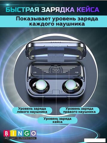 Наушники Bingo BQ10 (черный)
