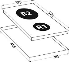 Варочная панель LEX EVH 320 BL [CHYO000174]