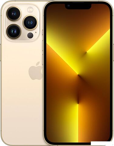 Смартфон Apple iPhone 13 Pro 128GB Восстановленный by Breezy, грейд A (золотой)