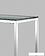 Консольный стол Stool Group Таун 115x30 ECST-022 (прозрачное стекло/сталь серебристый)