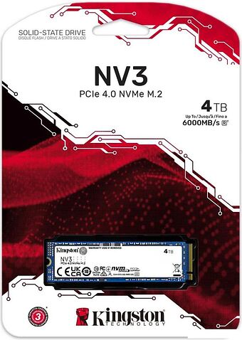 SSD Kingston NV3 4TB SNV3S/4000G