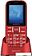 Кнопочный телефон Maxvi B21ds (красный)
